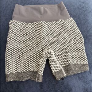 Ryderwear Gray and White Bike Shorts